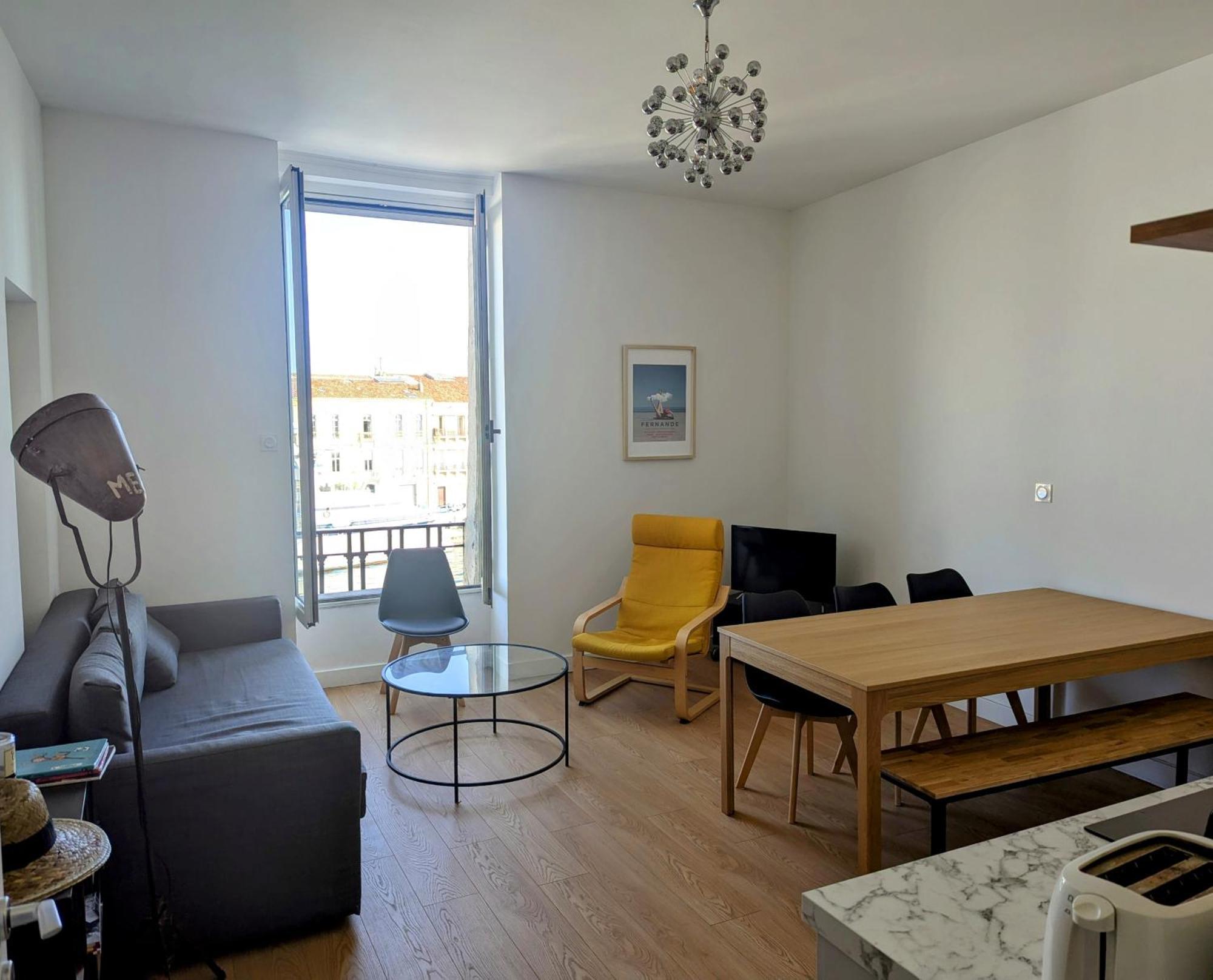 Beau 3 Pieces Climatise Vue Canal Idealement Situe Centre Ville 塞特港 外观 照片